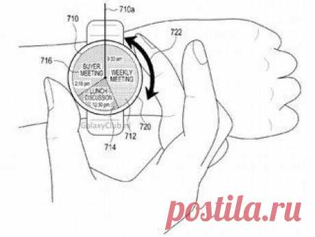Компания Samsung получила патент на круглые «умные» часы с кольцом вокруг экрана / Интересное в IT