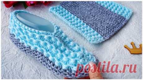 тапочки спицами #тапочки_спицами@knit_best, #следки_спицами@knit_best видео мк* источник: https://youtu.be/nfqx7cno5cg