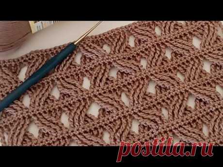 УДИВИТЕЛЬНАЯ ❗ Схема вязания красивого сезонного свитера кардиган шарф спицами 💯 Вязание крючком