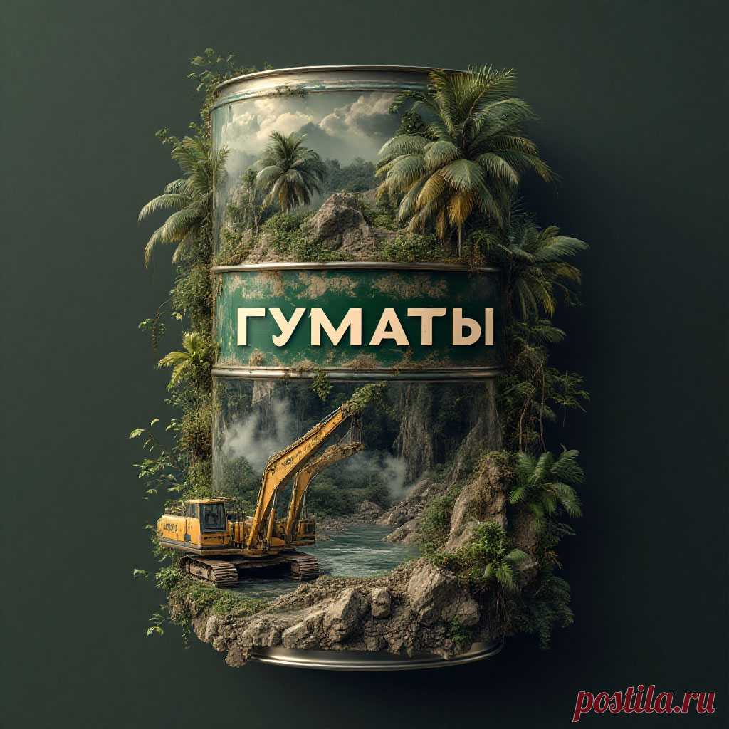 Гелеобразные африканские гуматы