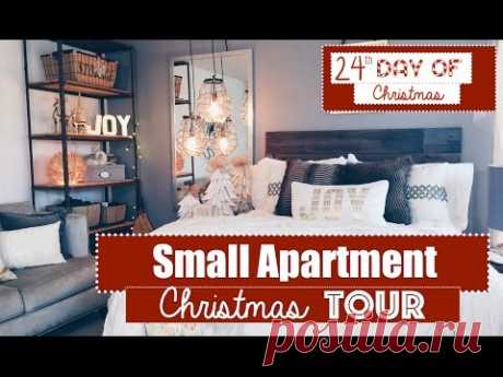 Small Apartment Christmas Decorating 2015  Tour! | 24th Day of Christmas 2015!