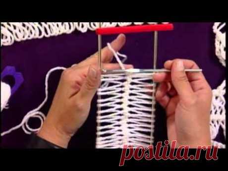 Learn Hairpin Lace from Kristin Omdahl on Knitting Daily TV Crochet Corner
