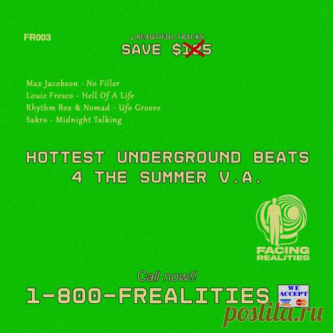 VA - HOTTEST UNDERGROUND BEATS V.A. 1 FR003 » MinimalFreaks.co