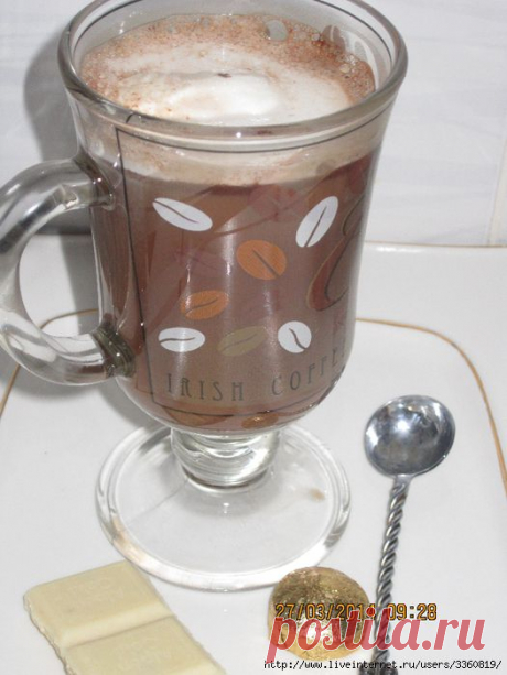 шоколадный коктейль с имбирем