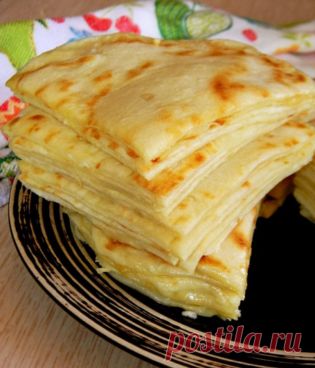 Хычины с сыром и картофелем