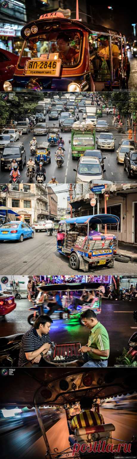 Мегаполис Бангкок и его моторикши