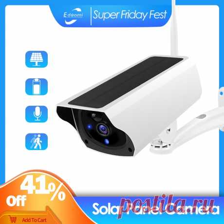 15.98US $ 46% OFF|Outdoor IP Camera 1080P HD Home Security Protection WiFi Battery Solar Panel Power CCTV Surveillance Waterproof Two Way Audio|Surveillance Cameras|   - AliExpress Smarter Shopping, Better Living!  Aliexpress.com