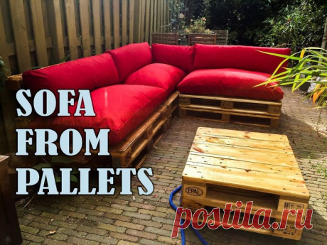 DIY An Outdoor Sofa From Pallets! | Hometalk