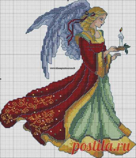 Christmas Angel Cross Stitch