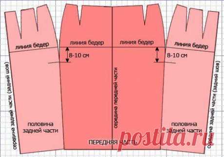 ЮБКА-КАРАНДАШ БЕЗ БОКОВЫХ ШВОВ