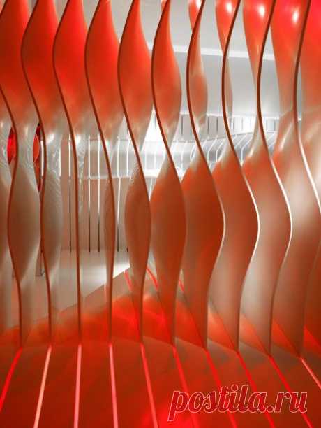 Corian Super-Surfaces Showroom by Amanda Levete Architects - Dezeen