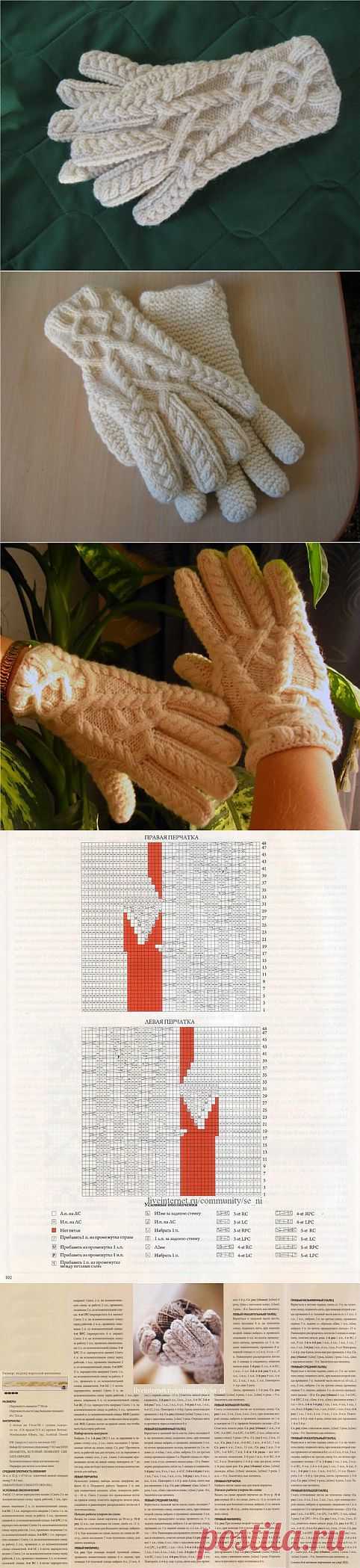 Замечательные перчатки, дизайнера - Джареда Флада..