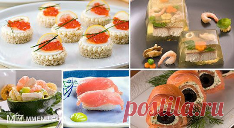 Праздничные салаты и закуски