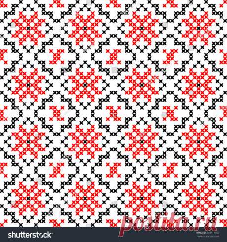 Seamless Texture Red Black Abstract Patterns Vectores En Stock 398414062 - Shutterstock