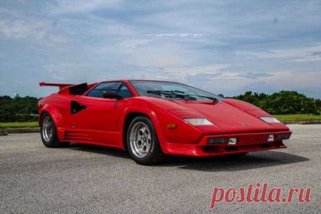 Lamborghini Countach 5000 QV — мечта с плакатов 1980-х . Тут забавно !!!