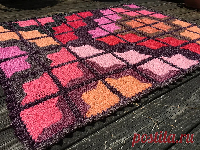 Ravelry: Paloma Blanket pattern by Julie Yeager