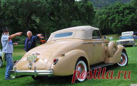 1938 Buick Century convertible - beige - rvr