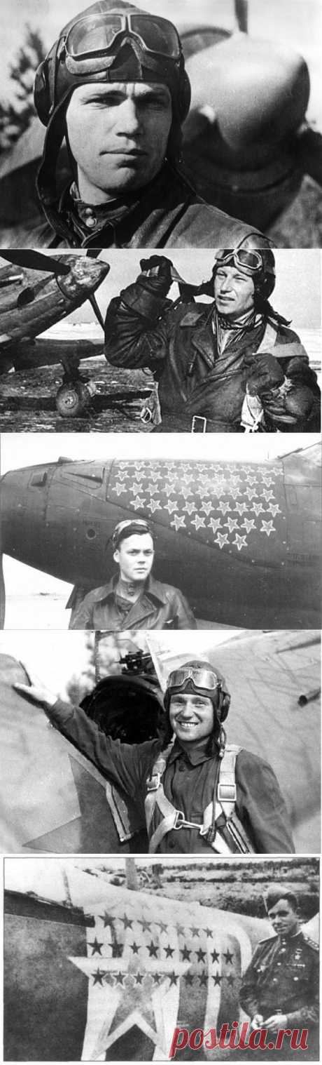 7 летчиков-асов Великой Отечественной войны / Surfingbird - все, что интересно тебе