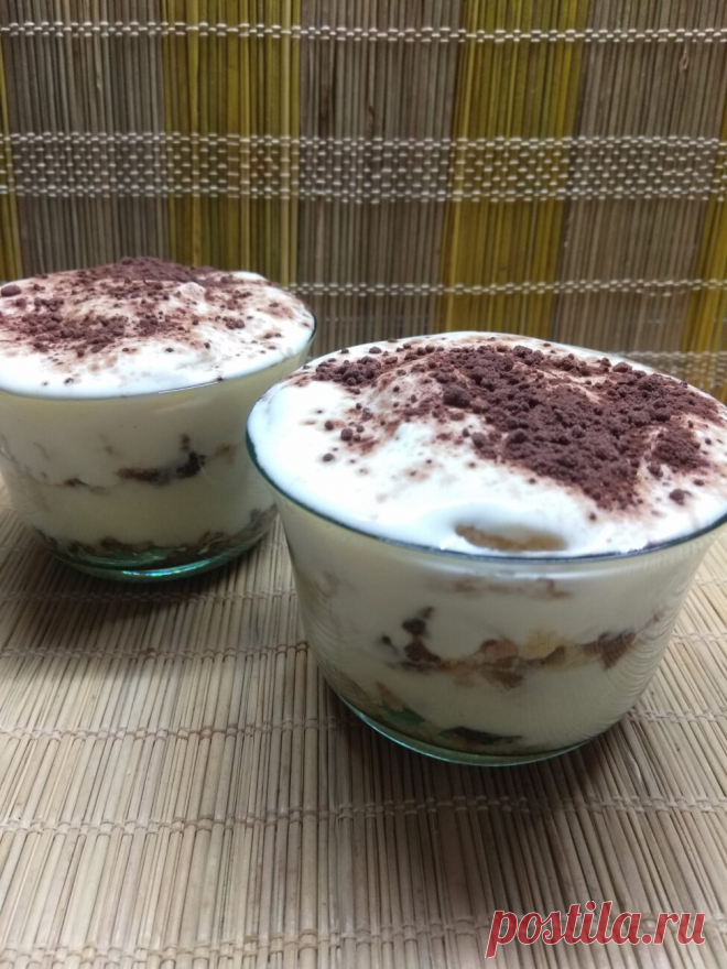 Десерт из пряников и банана рецепт с фото пошагово