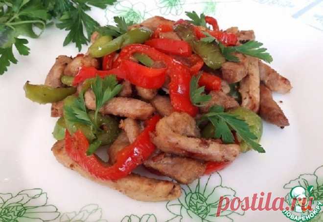 Свинина в ароматной заливке Кулинарный рецепт