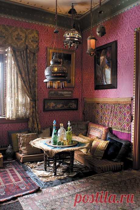 (9) Victorian Sitting Rooms | ... and ceiling in the sitting room to look like wallpaper and stone | Interior ideas