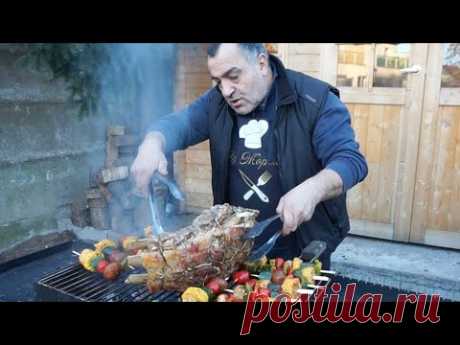Целый 5 килограмма говядины на мангале. Рецепт от Жоржа.