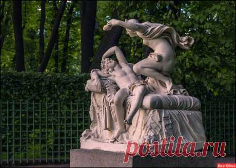 Амур и Психея.Статуя Летнего сада