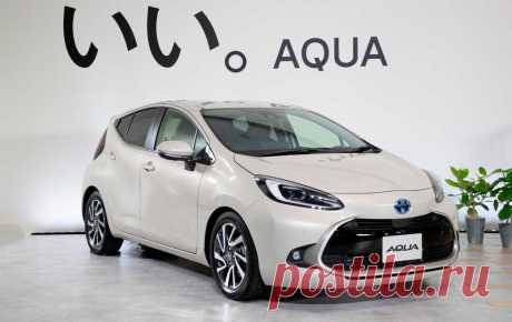 Хэтчбек Toyota Aqua 2022: салон, внешний вид, обзор, техника