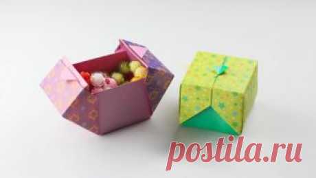 origami box, 종이상자,종이상자접기,상자접기,상자만들기,종이접기,origami,색종이접기(Designed by SWEET PAPER) 색종이 한장으로 예쁜 상자를 접는 방법입니다. It is a way to fold a pretty box of colored paper. If you feel this video is difficult, please refer to the vidoe from the original...