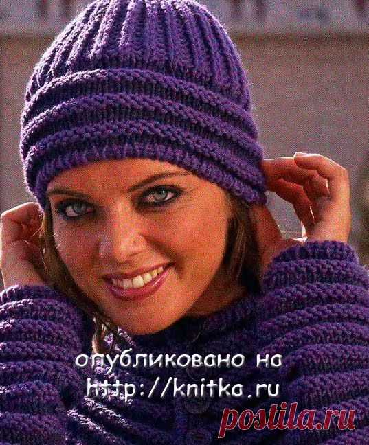 женская шапка спицами с описанием: 31 тыс изображений найдено в Яндекс.Картинках