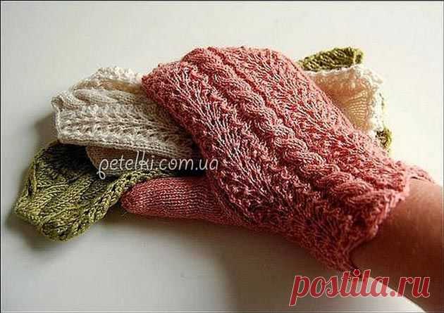 Изумительно красивые варежки — DIYIdeas