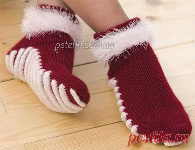 ​Носки с рельефной массажной подошвой — DIYIdeas