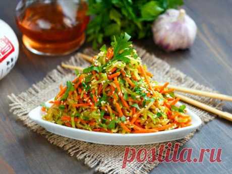Кабачки с морковью по-корейски — пошаговый рецепт с фото и видео