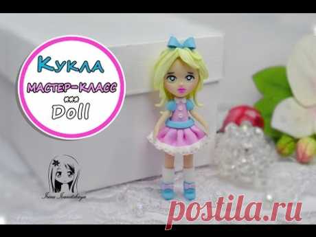 Кукла \ Чиби \ Chibi Doll 💕 ПОЛИМЕРНАЯ ГЛИНА 💕 МАСТЕР КЛАСС: Polymer Clay tutorial