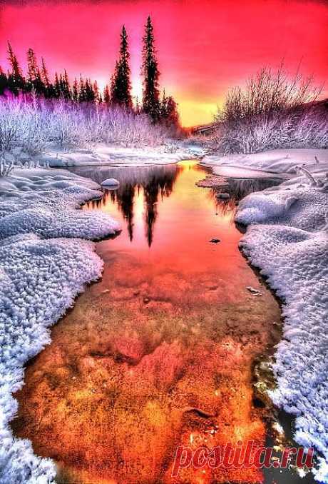 *** Winter Sunset | Round the World