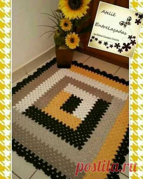 Gorgeous and trendy crochet handmade Floor Carpet/rugs designs Ideas