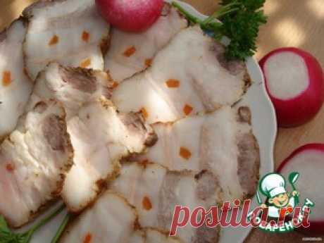 Сало в микроволновке - кулинарный рецепт