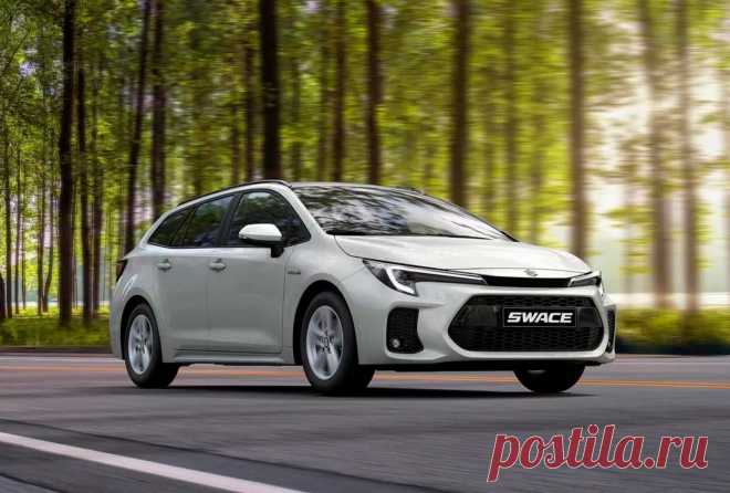Suzuki Swace 2023 обновился по типу двойника Toyota Corolla