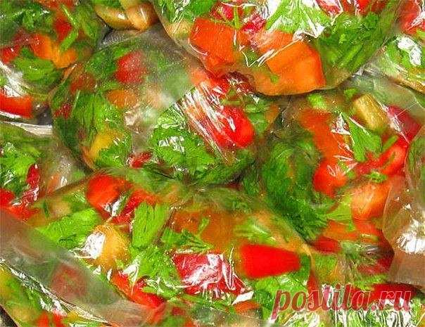 Яркая и ароматная заправка для супчиков на зиму Делаю каждый год!