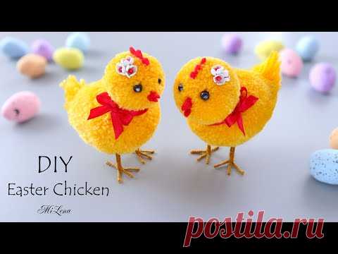 🐣 ЦЫПЛЕНОК СВОИМИ РУКАМИ 🐣 ЦЫПЛЕНОК К ПАСХЕ 🐣