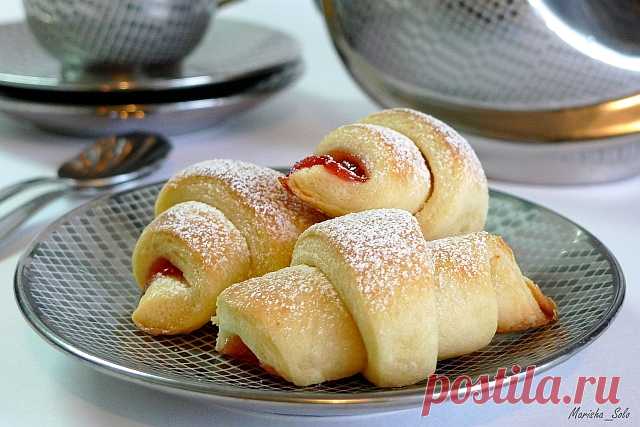 Рогалики "Мечта-а-а!" - Простые рецепты Овкусе.ру