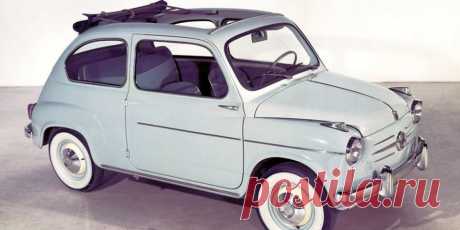 FIAT 600 (1955 — 1982) | Ретро автомобили мира