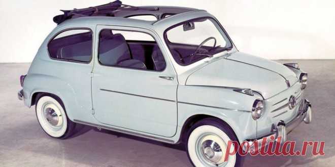 FIAT 600 (1955 — 1982) | Ретро автомобили мира