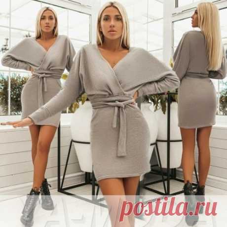 ✧Платье спущенные плечи купить недорого