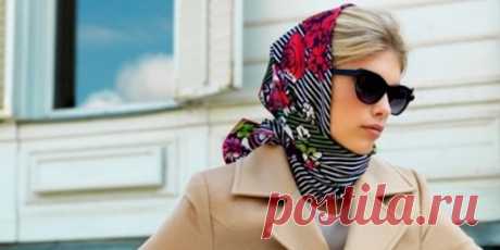 10 способов завязать платок : Мода : Стиль жизни : Subscribe.Ru
