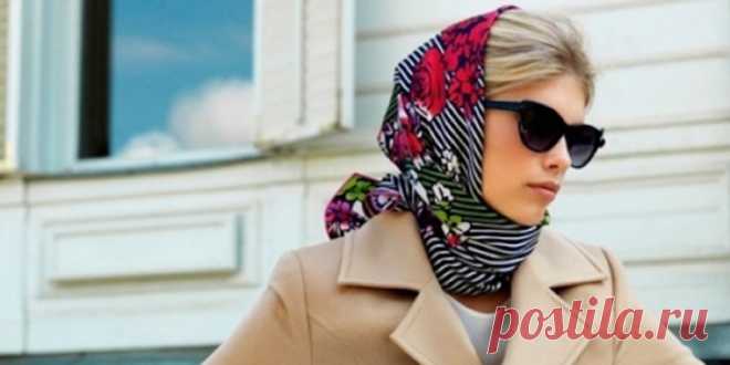 10 способов завязать платок : Мода : Стиль жизни : Subscribe.Ru