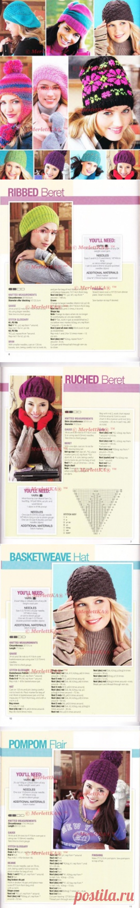 2014 VK Knit Simple 50 Hats and Caps + мегаподборка более 200 моделей