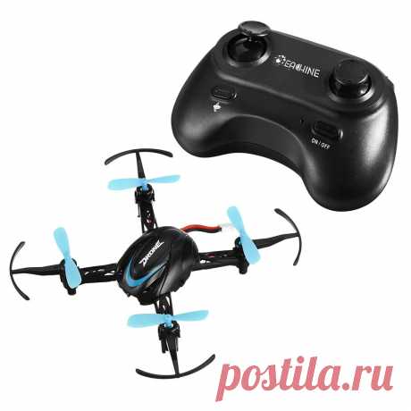 Eachine e009 mini 2.4g 4ch 6axis 360° flip&roll palm rc drone quadcopter Sale - Banggood.com