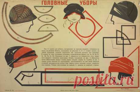 Головные уборы Веры Мухиной Модная одежда и дизайн интерьера своими руками