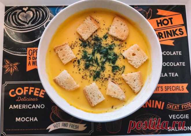 (1) Сырный крем-суп - пошаговый рецепт с фото. Автор рецепта Елизавета Попова . - Cookpad